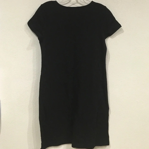 NWT Gap Faux Leather Pocket Tee Shirt Dress Size XS - Picture 4 of 4